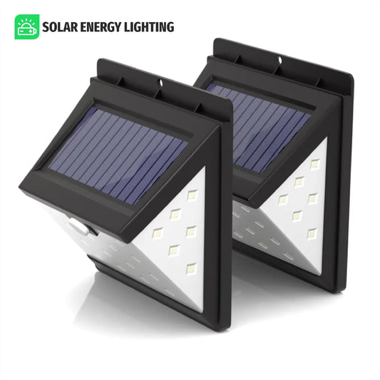 SolarMini™- The 40 LED Solar Wall Lights (SET OF 2)